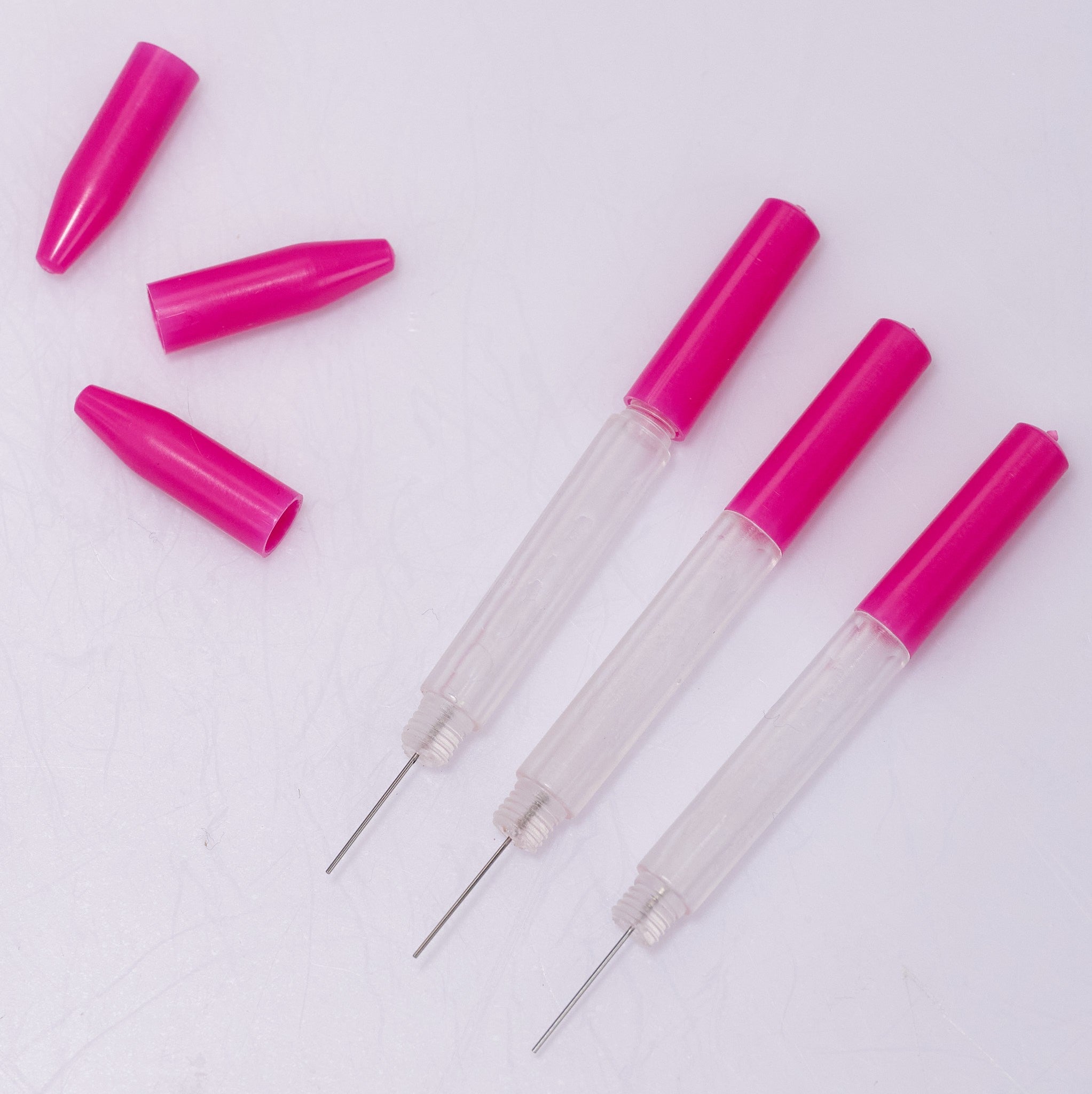 3x Syringe Needle Oiling Pin Set For Watch Movements Servicing Oil Pins Oiler